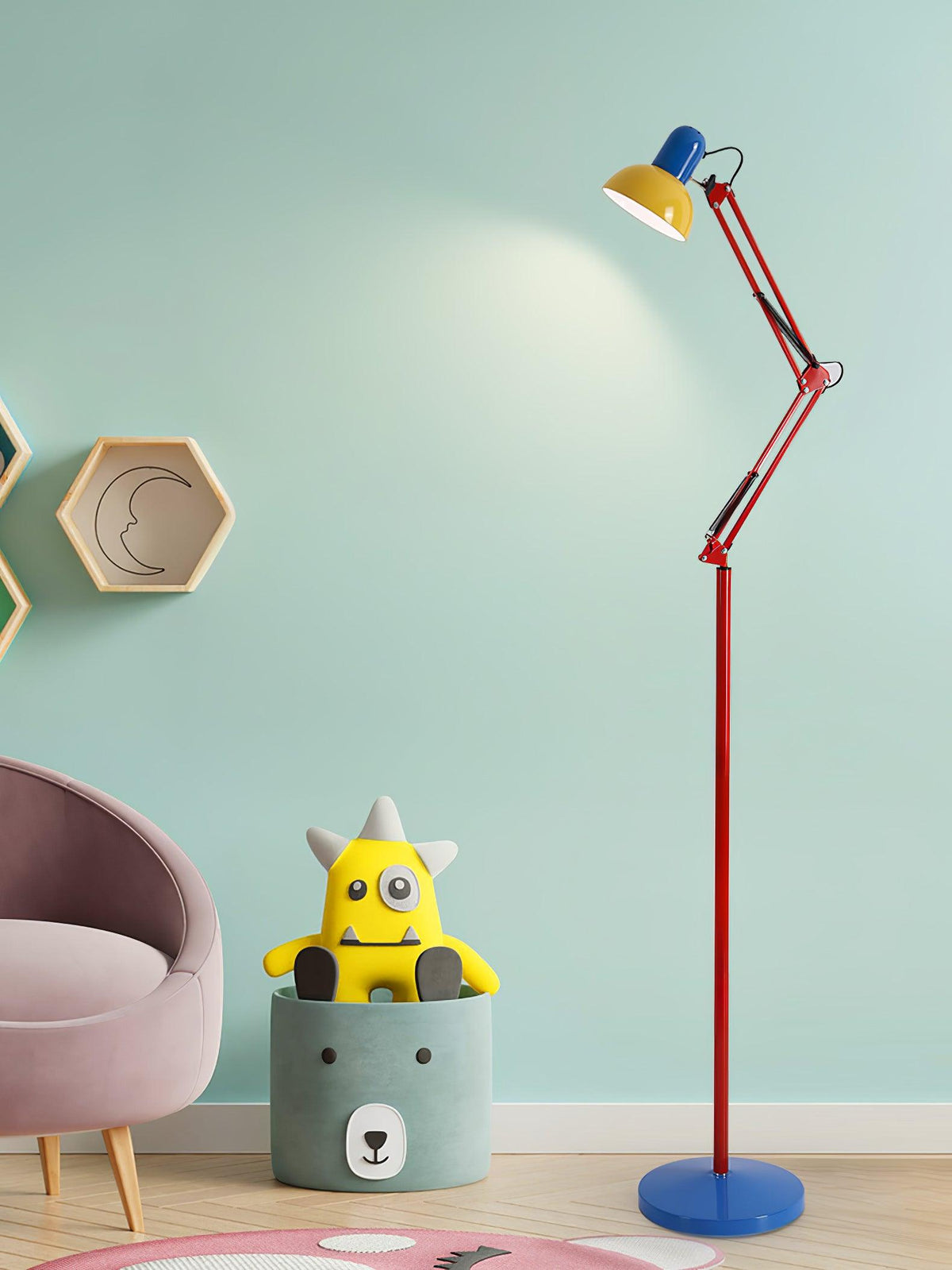 Idoren legesyg gulvlampe