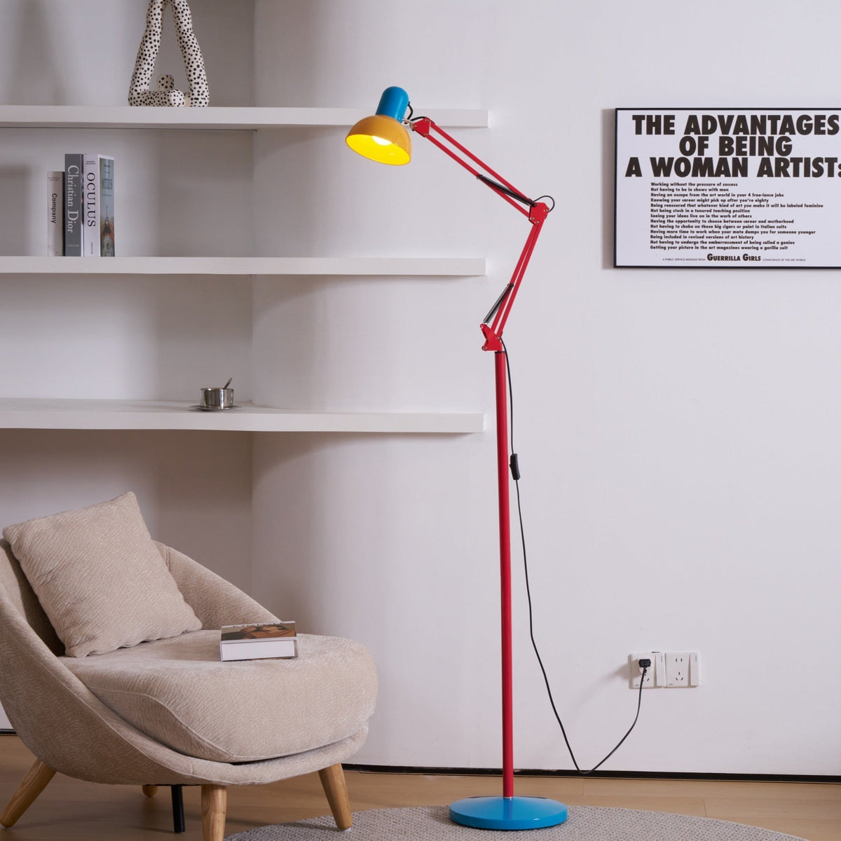 Idoren legesyg gulvlampe