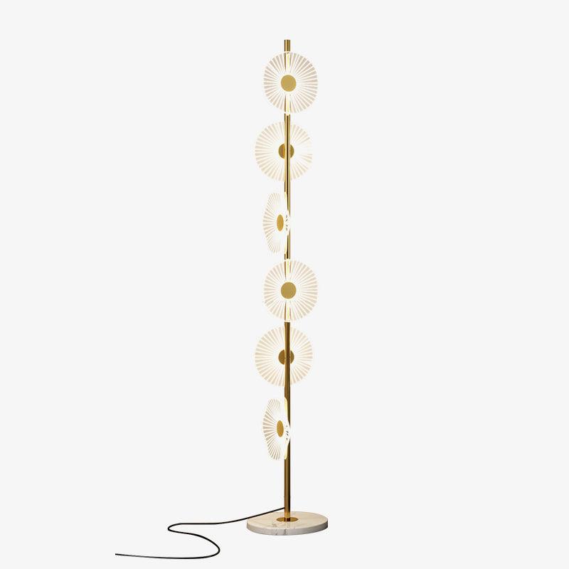 Petaira luksusgulvlampe i marmor