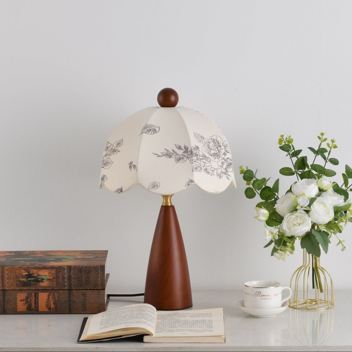 Lioralielle vintagebordlampe