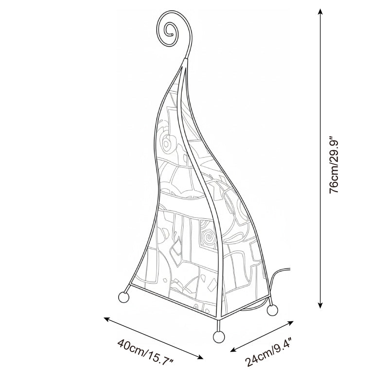 Calorielle golvlampa