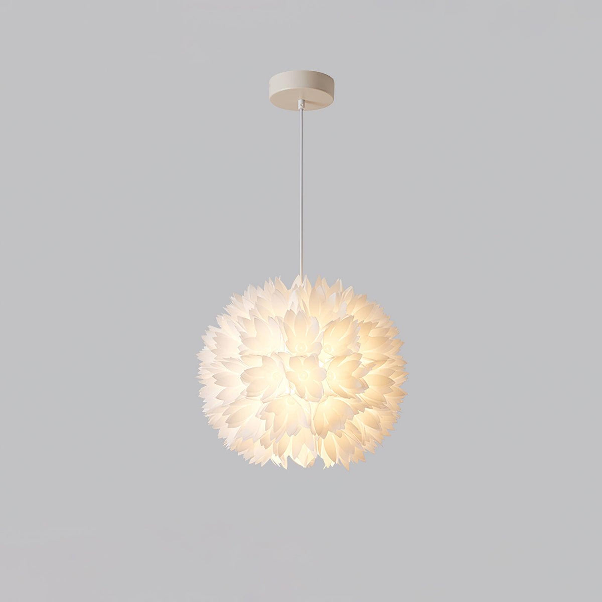 Renuiella Nordic Art -kukkamainen palloriippuvalaisin