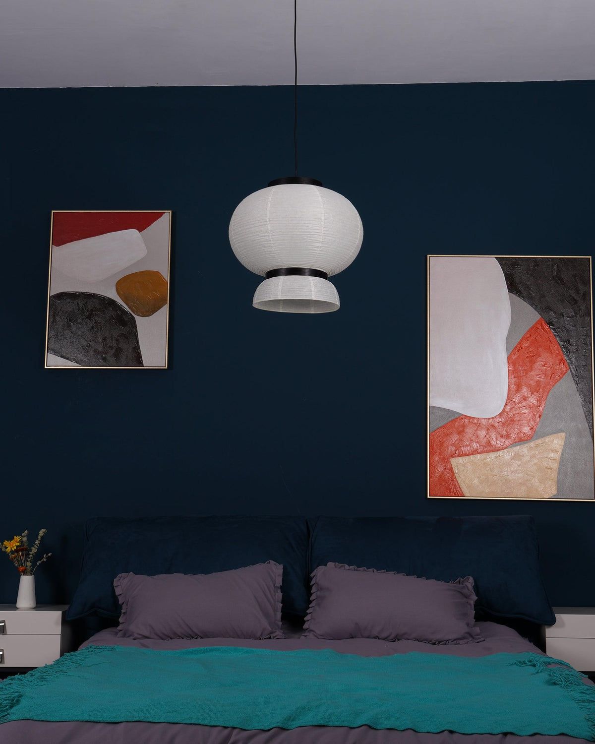 Quinvel skandinavisk pendellampe i papir