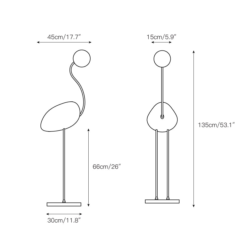 Mirenora golvlampa