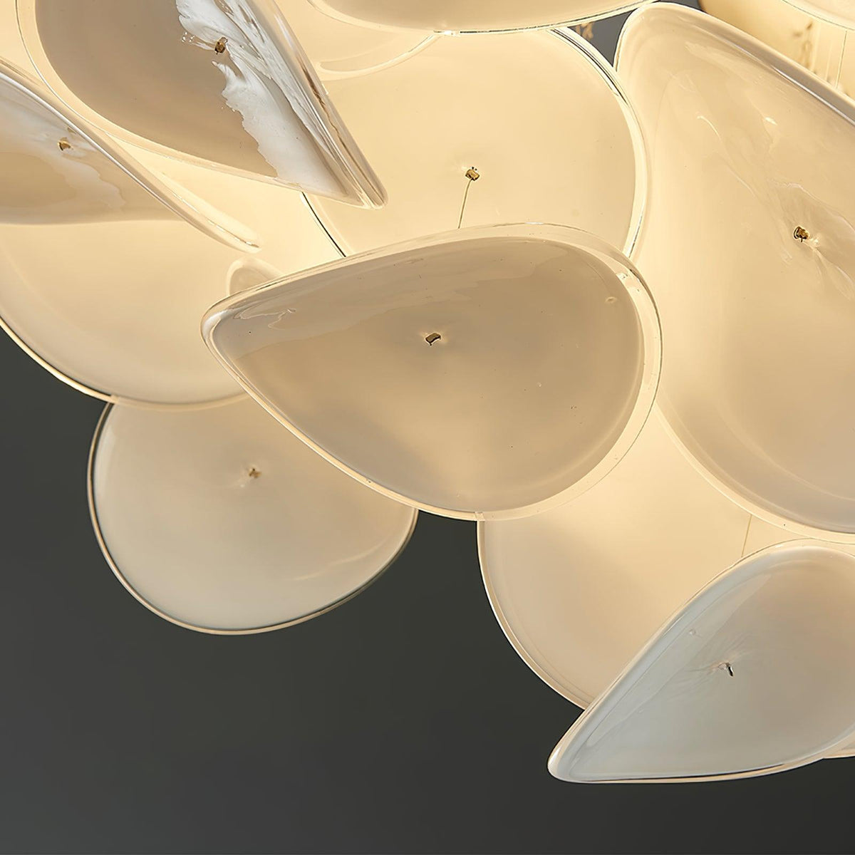 Viraalian fransk loftslampe med blomstermotiv og kronblade til moderne hjem