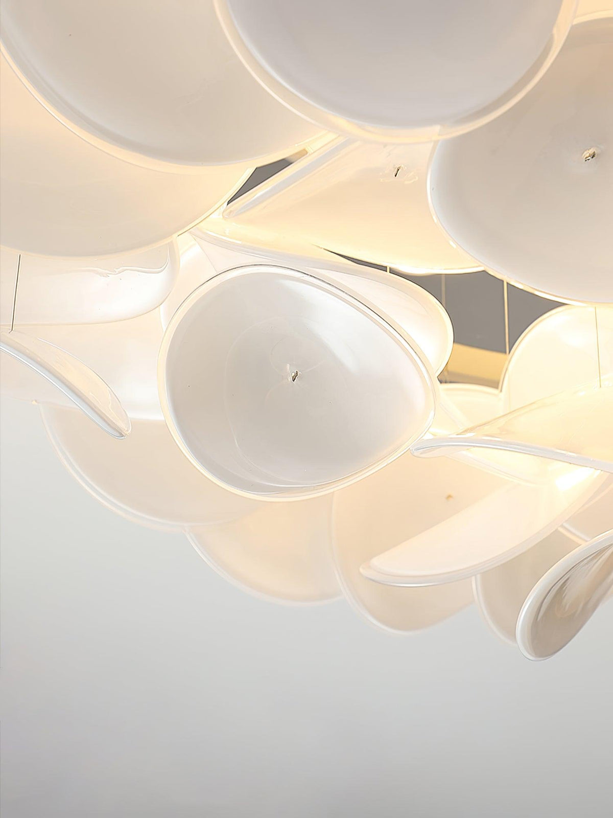 Viraalian fransk loftslampe med blomstermotiv og kronblade til moderne hjem