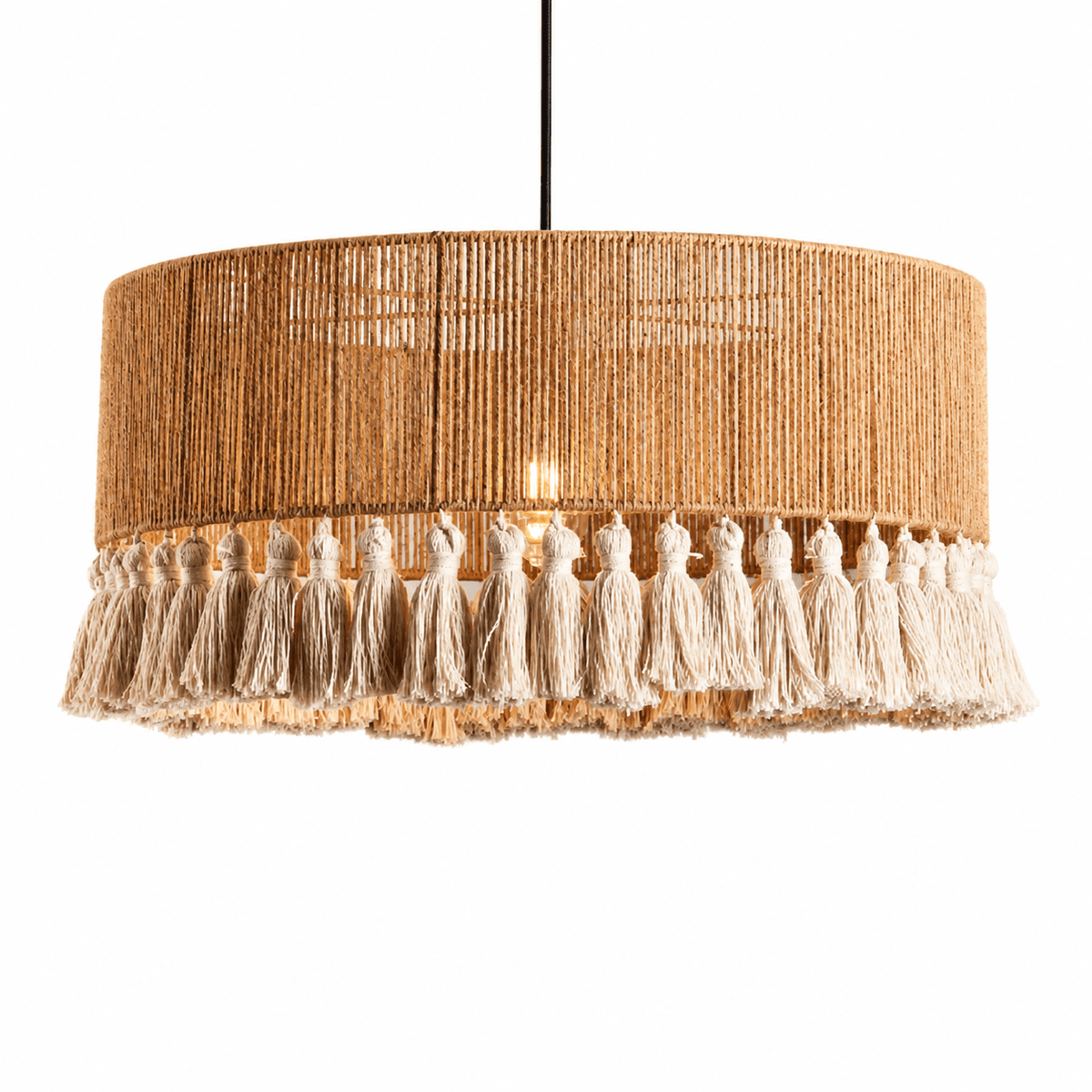 Fringe-pendellampe