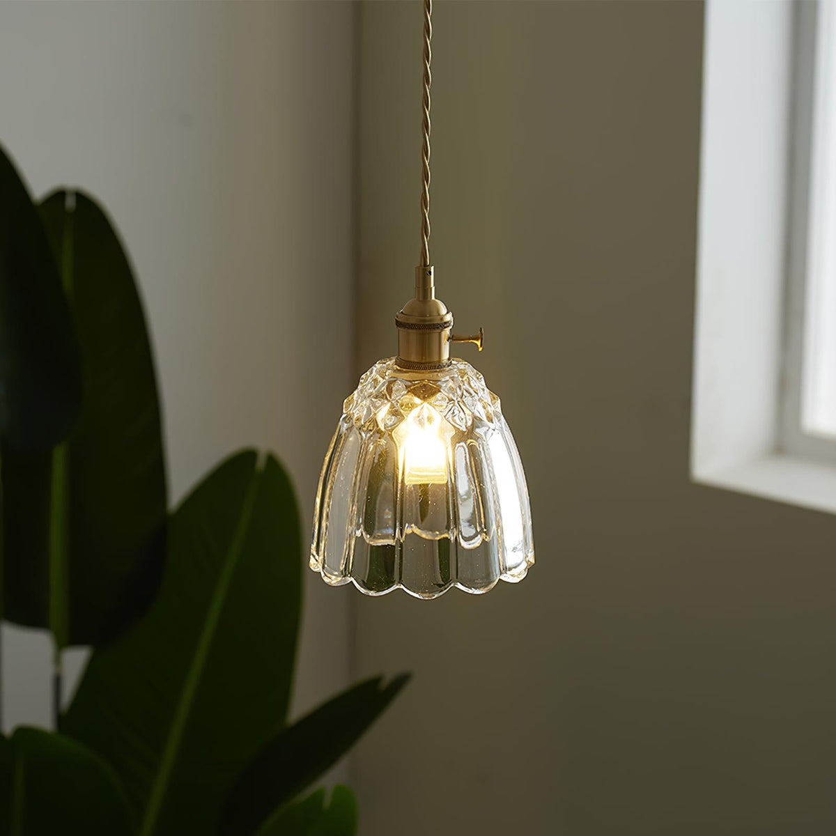 Candeeiro suspenso industrial elegante Amon