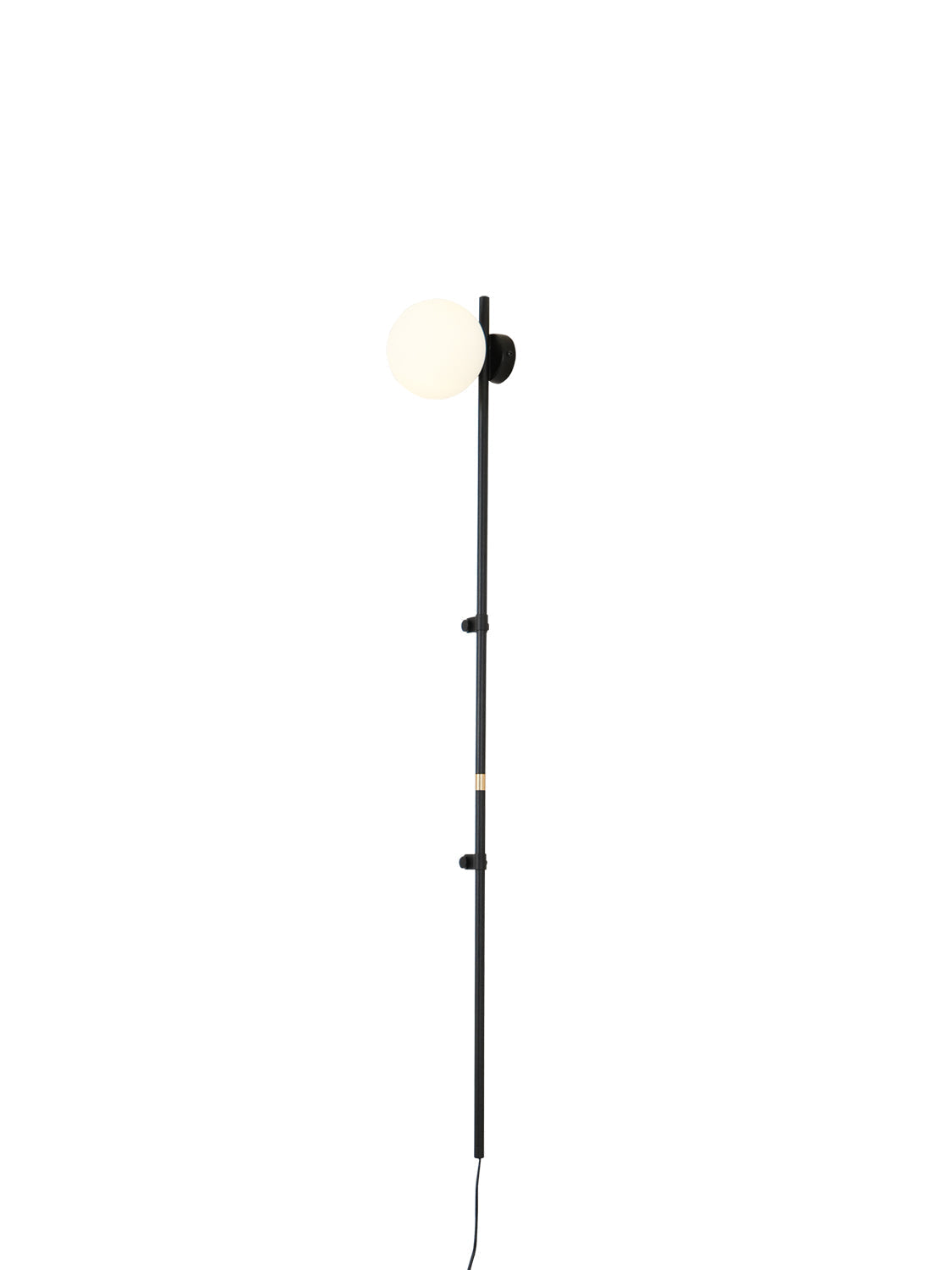 Curaeion moderne minimalistisk plug-in-væglampe i glas
