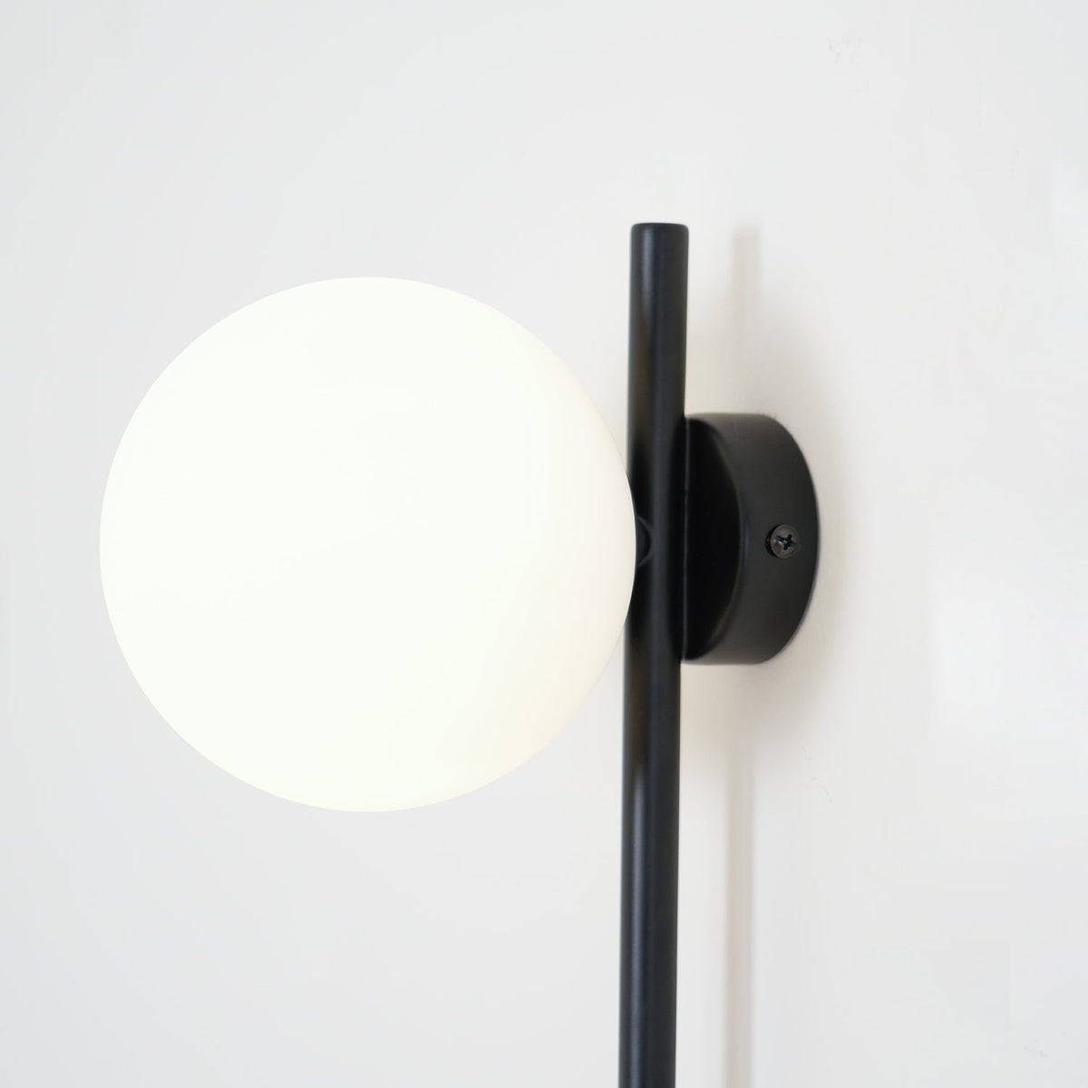 Curaeion moderne minimalistisk plug-in-væglampe i glas