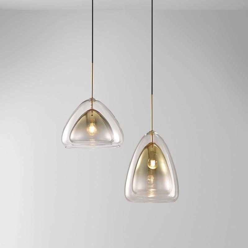Dera lyxig pendellampa med lätt och elegant design