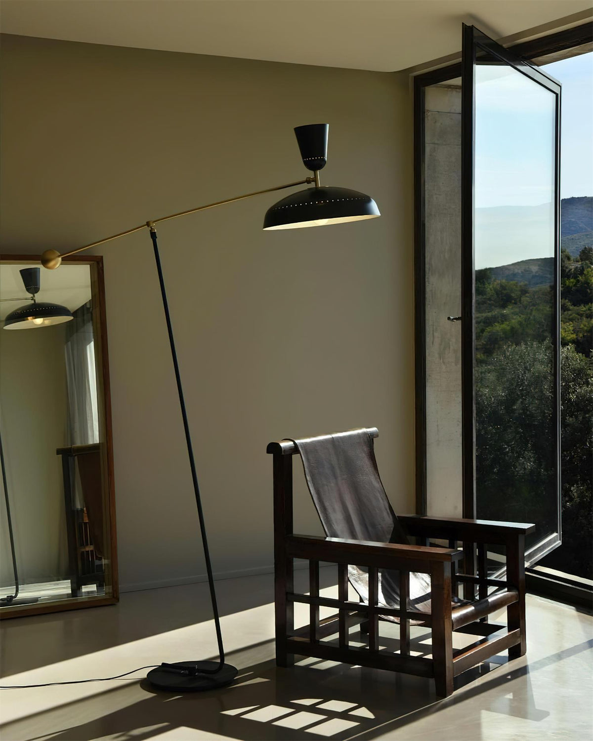 Lever Floor Lamp