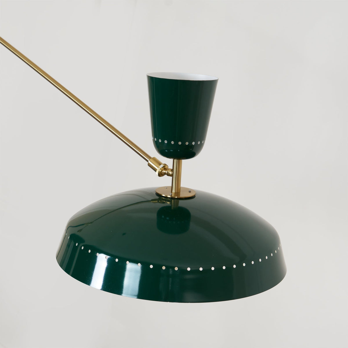Celeste minimalistisk messinggulvlampe