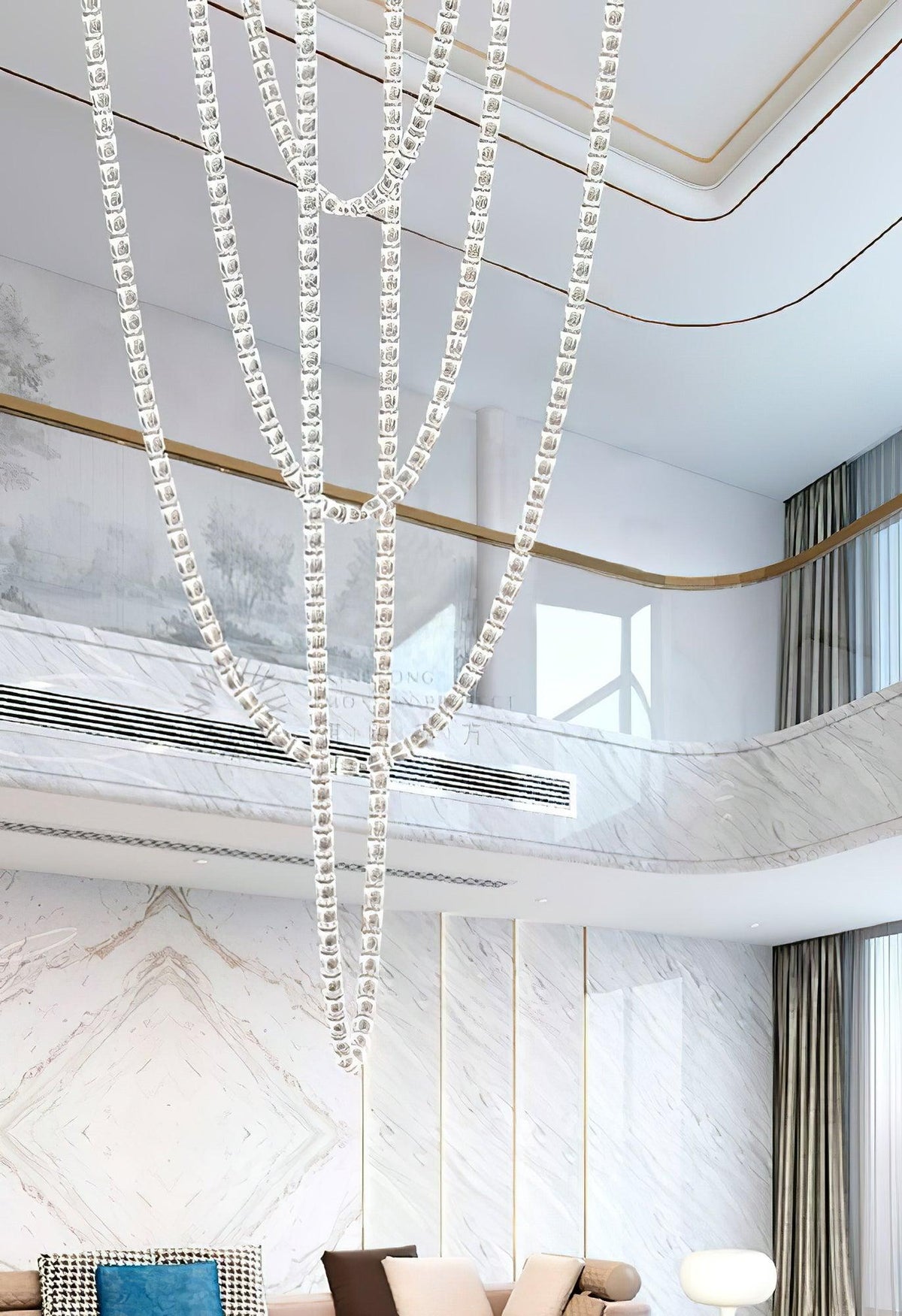 Zemirisra moderni akryylikattokruunu