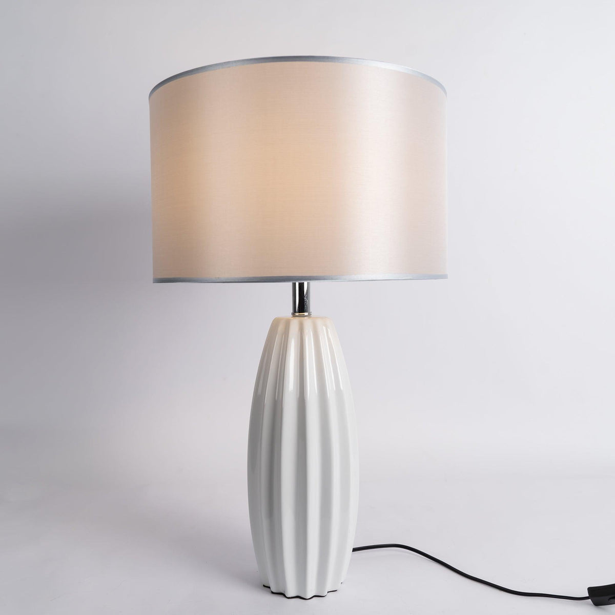 Terioina modern keramisk bordslampa