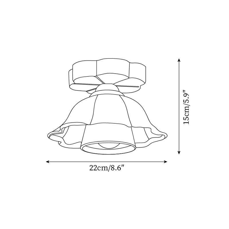 Coral-loftlampe
