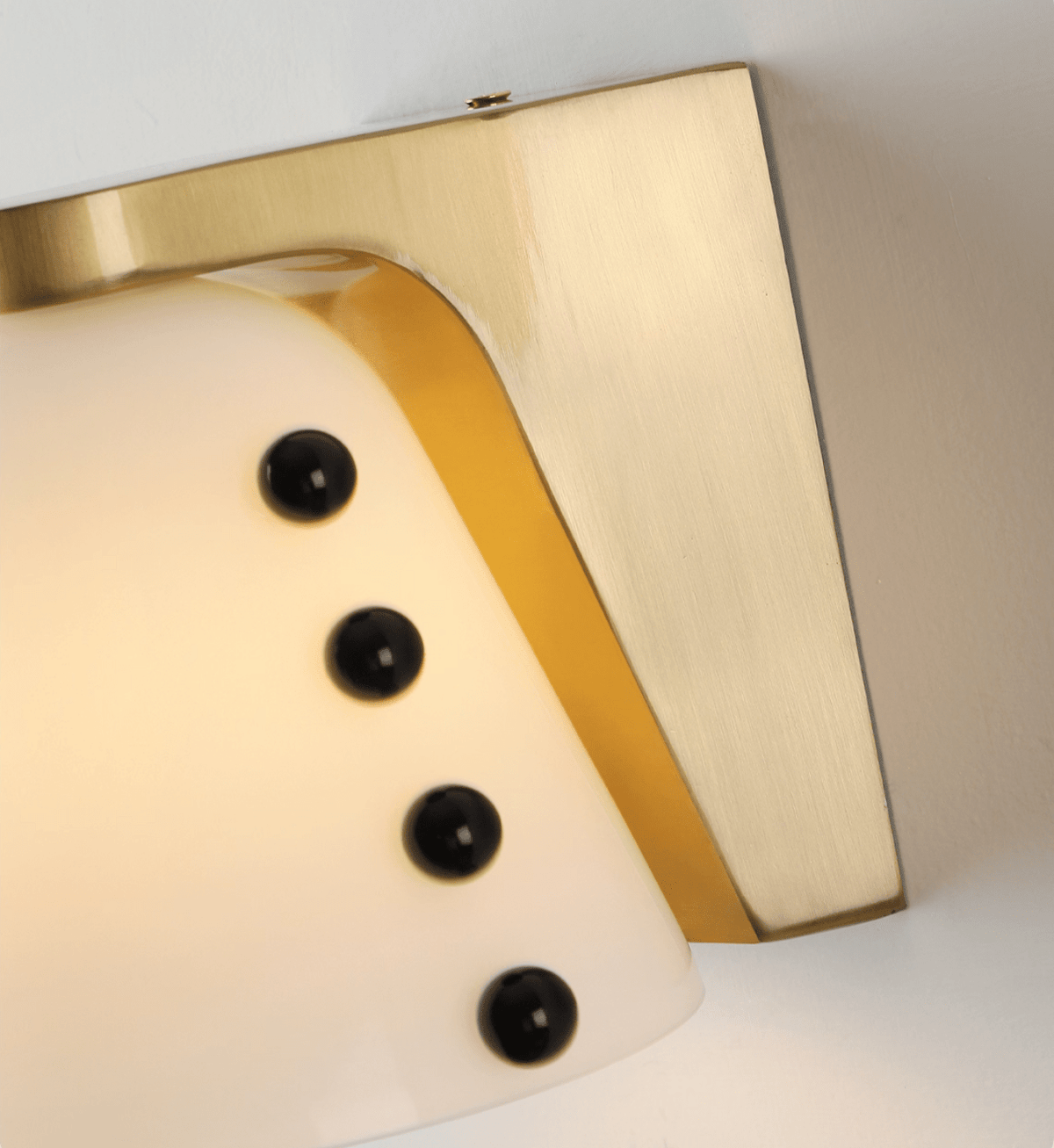 Juden art deco -lasiseinävalaisin