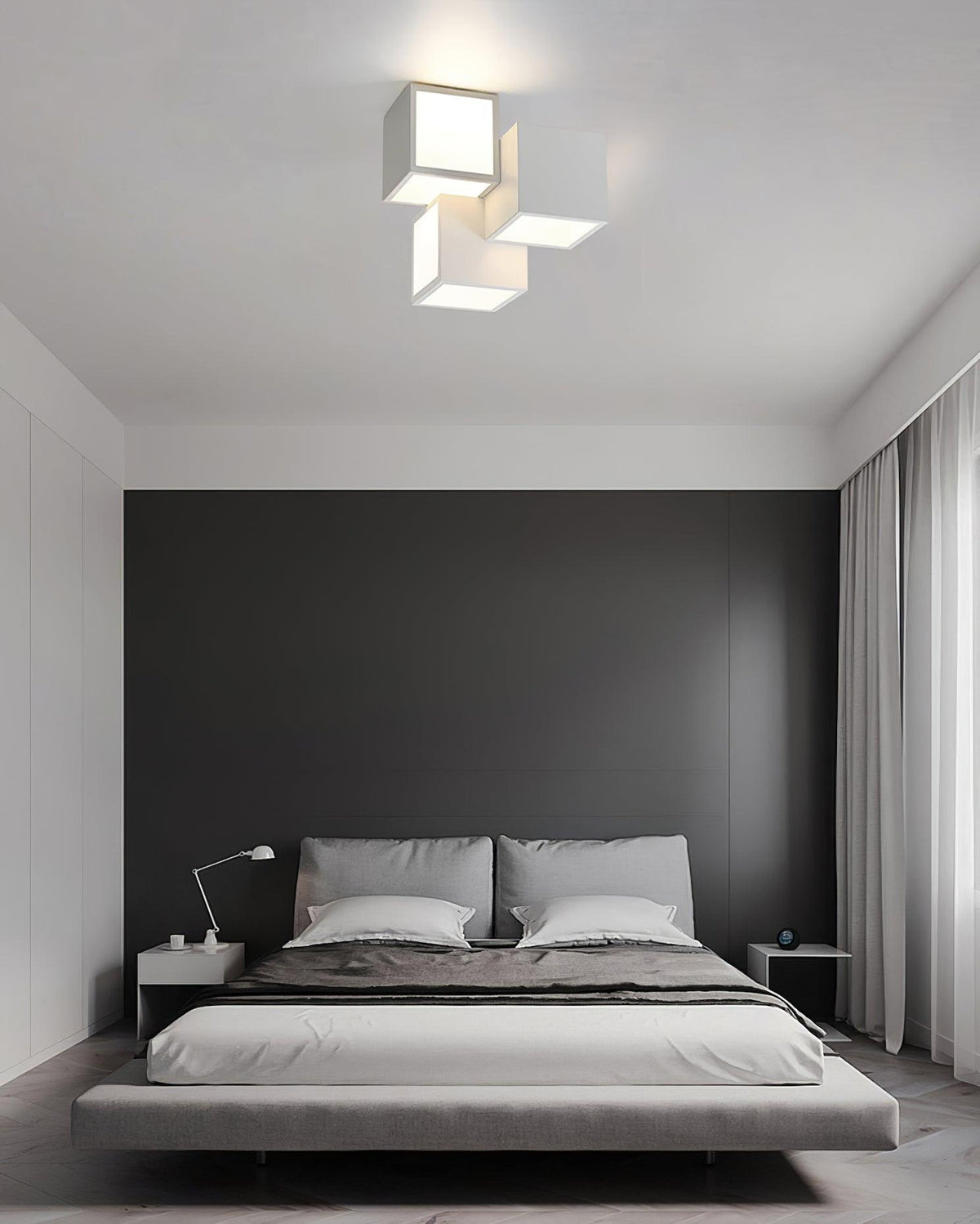 Evsilarae moderni minimalistinen geometrinen kattolamppu