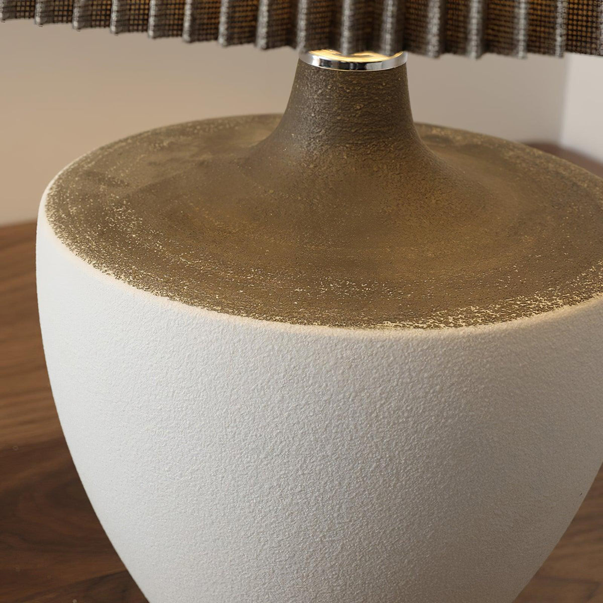 Oasis-bordlampe i stof