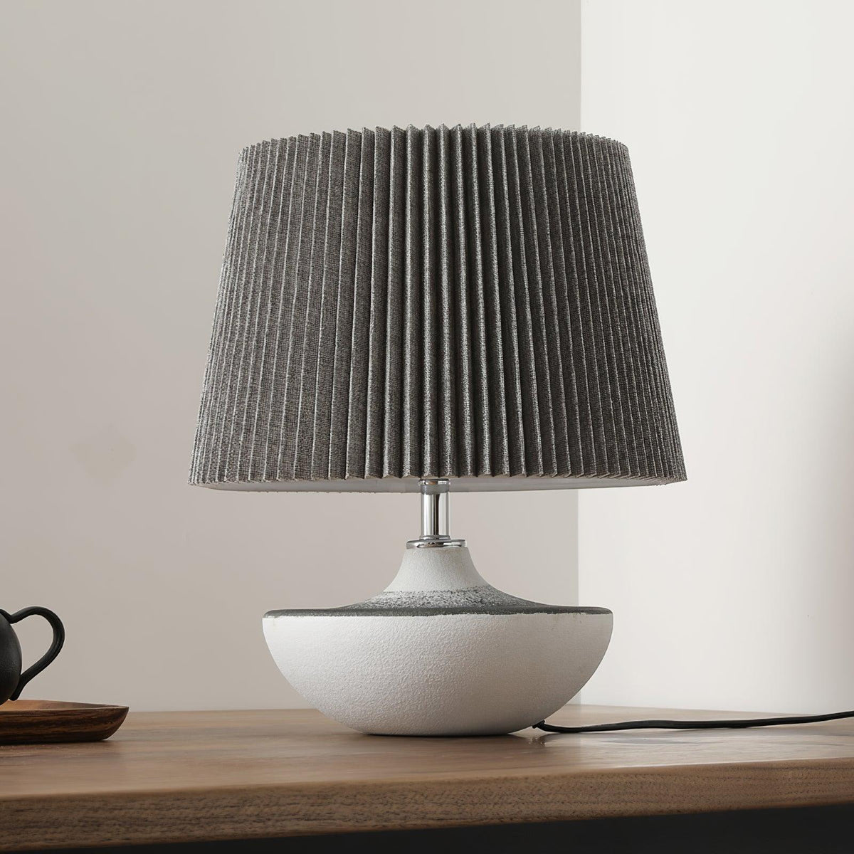 Oasis-bordlampe i stof