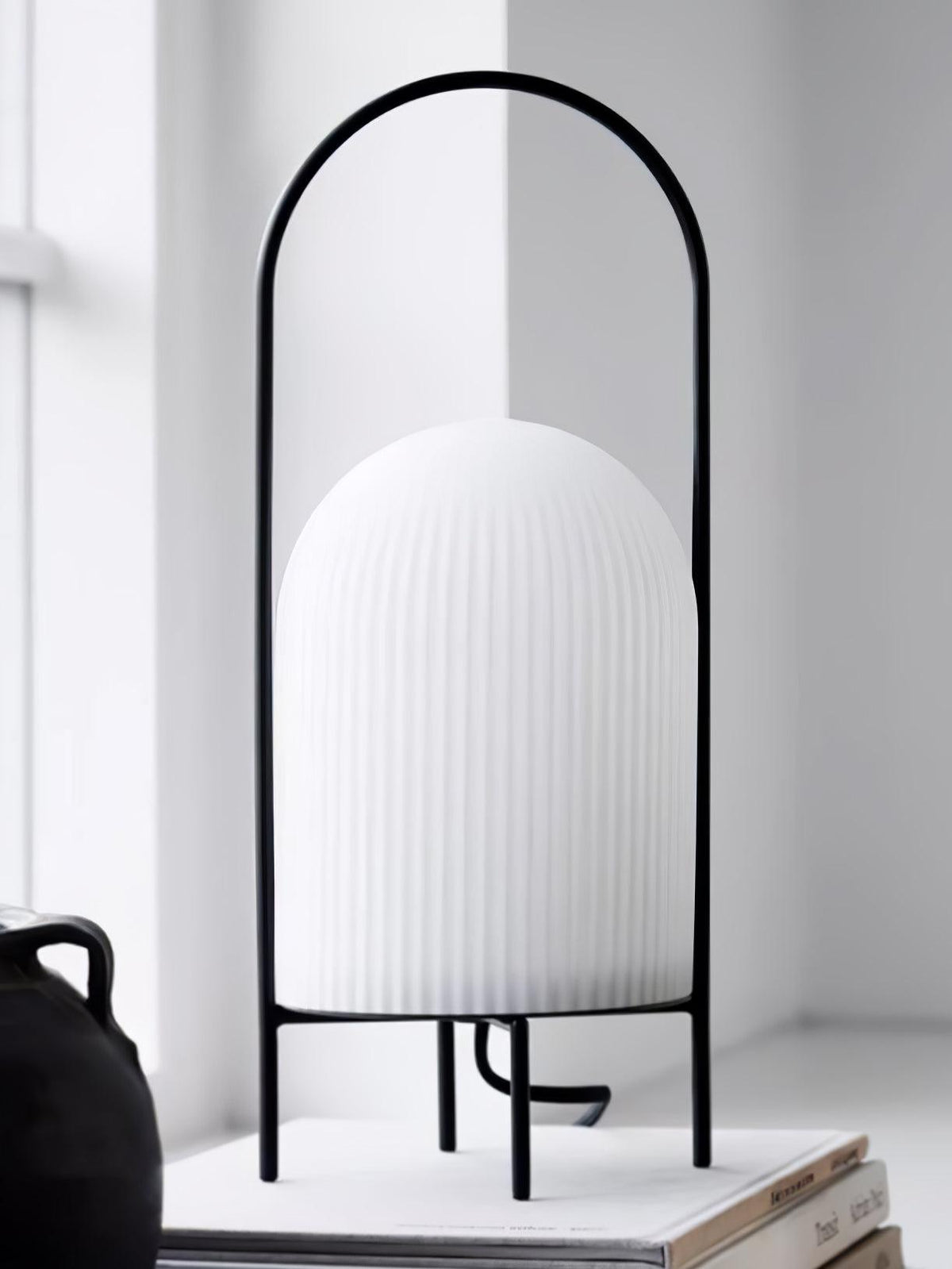 Firaie minimalistinen lasipöytävalaisin