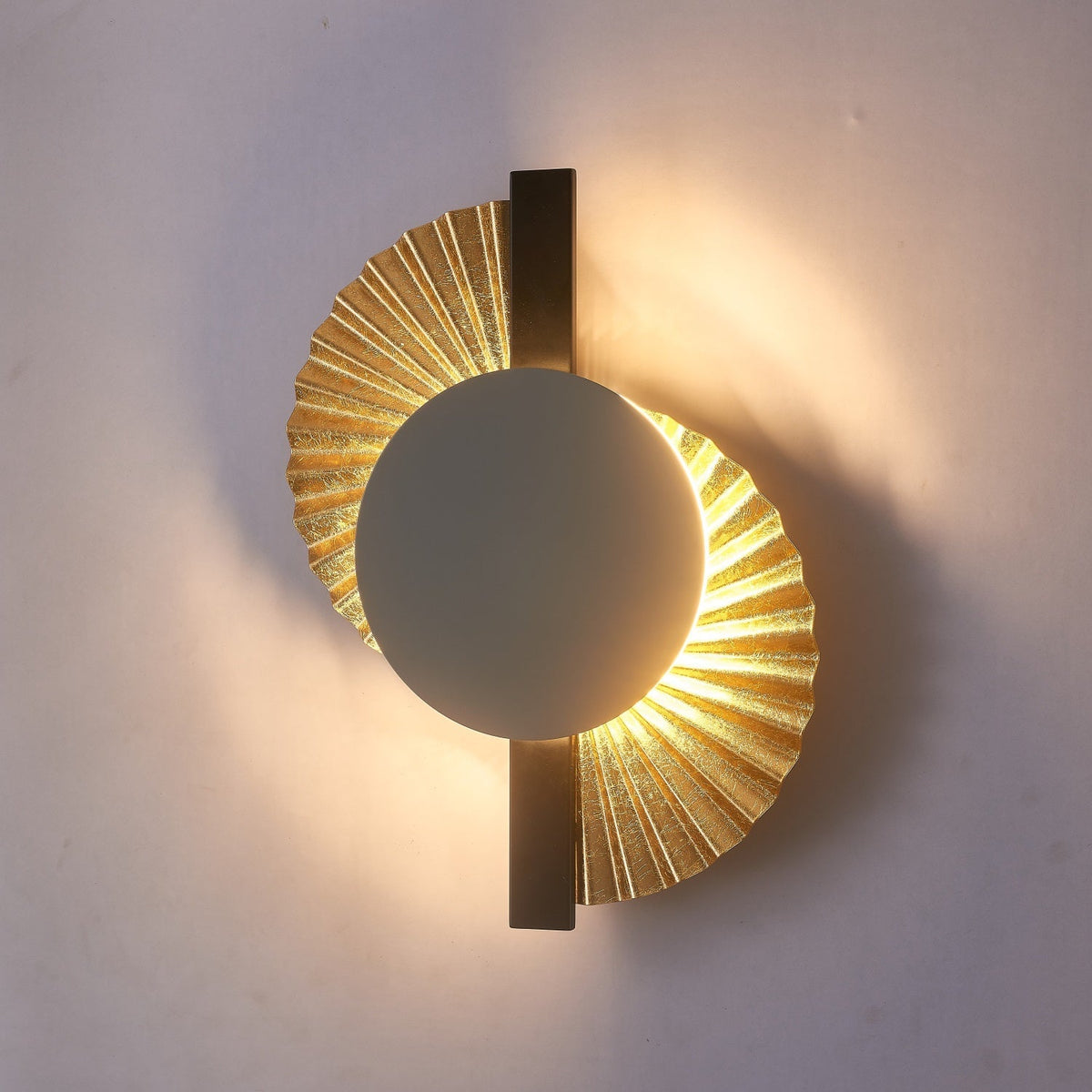 Candeeiro de parede Arbordale Gilded Fan