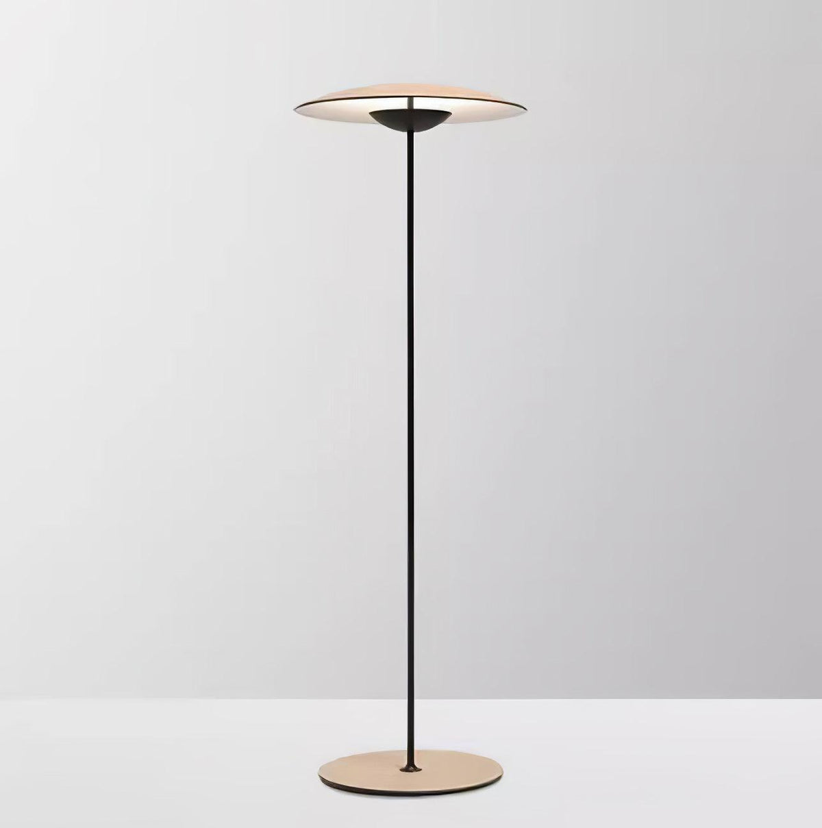 Ferinira minimalistinen alumiinilattiavalaisin
