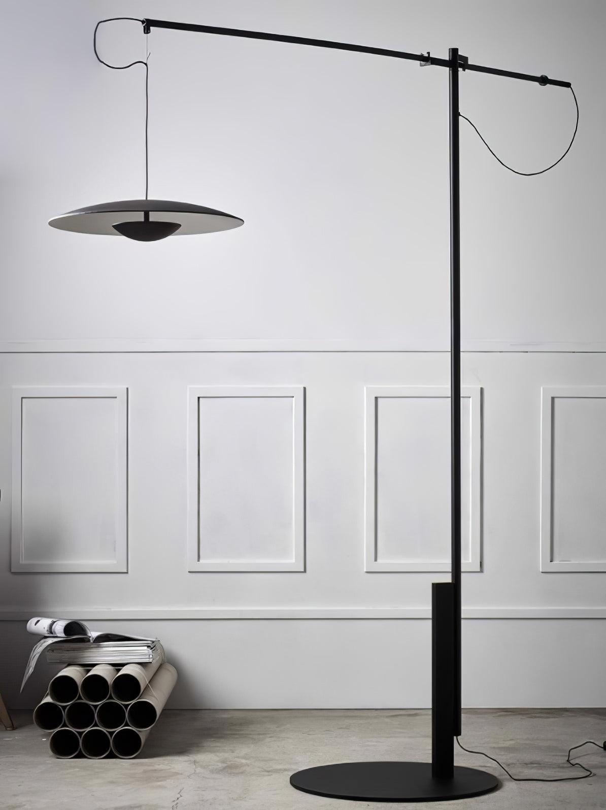 Ferinira minimalistinen alumiinilattiavalaisin