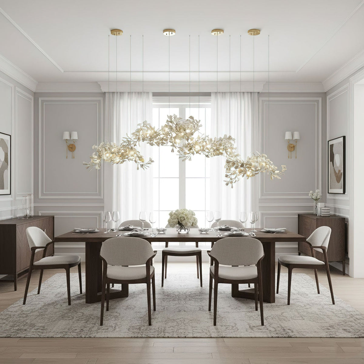 Candelabro Ginkgo Cluster