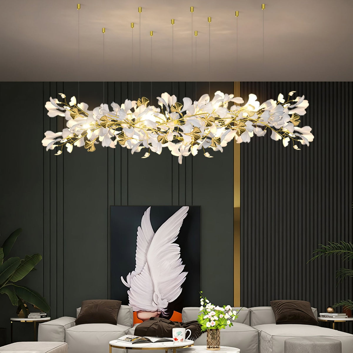 Calaena gingko-lysekrone