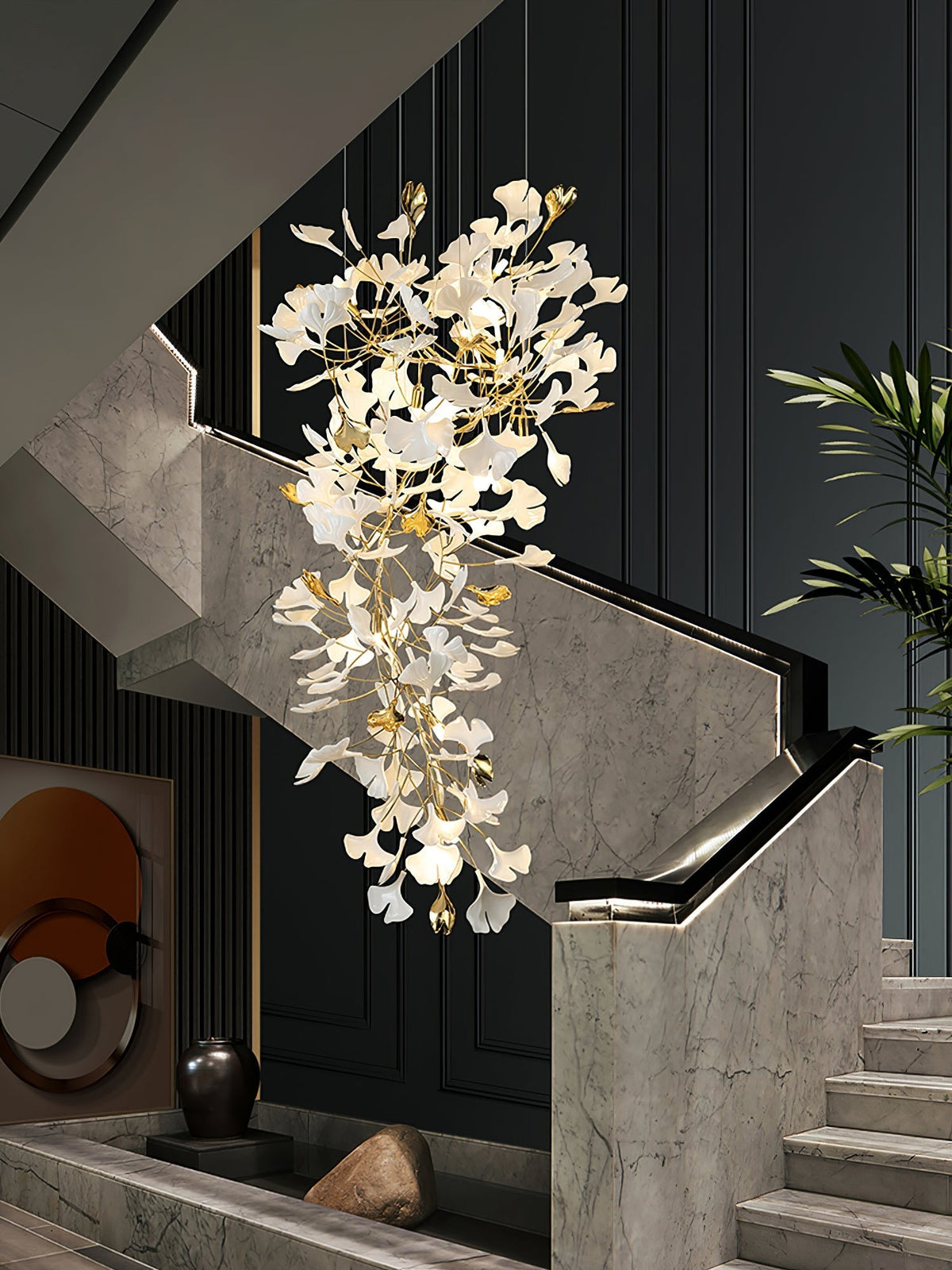 Calaena gingko-lysekrone