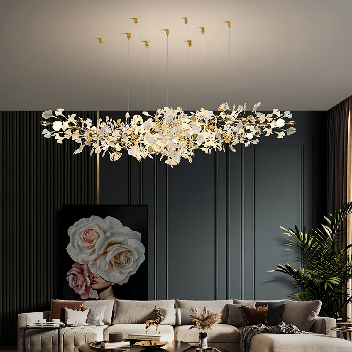 Calaena gingko-lysekrone