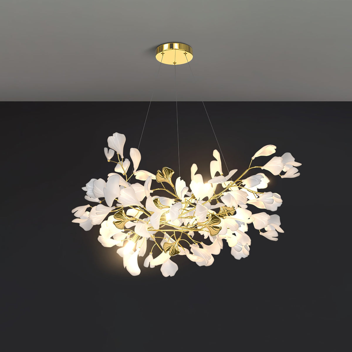 Calaena gingko-lysekrone