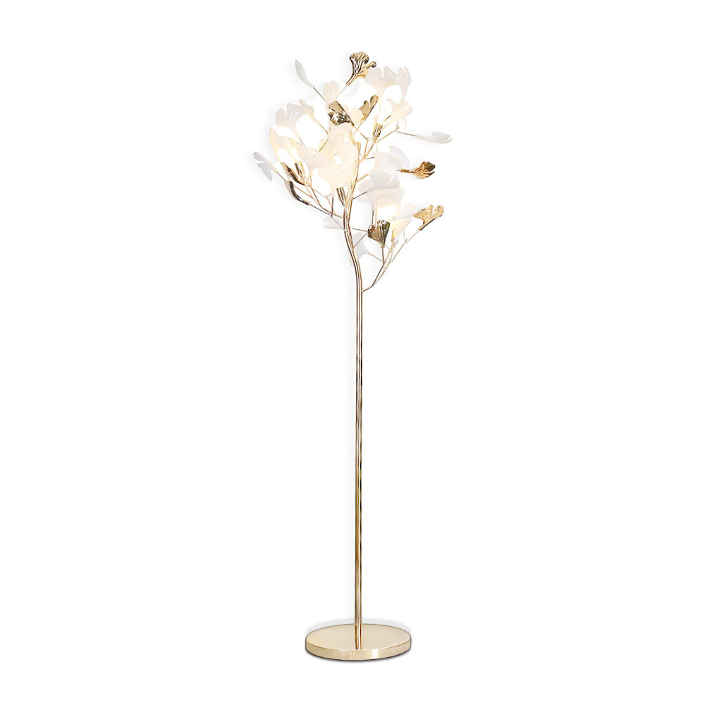 Ella Floor Lamp Gingko Ceramics