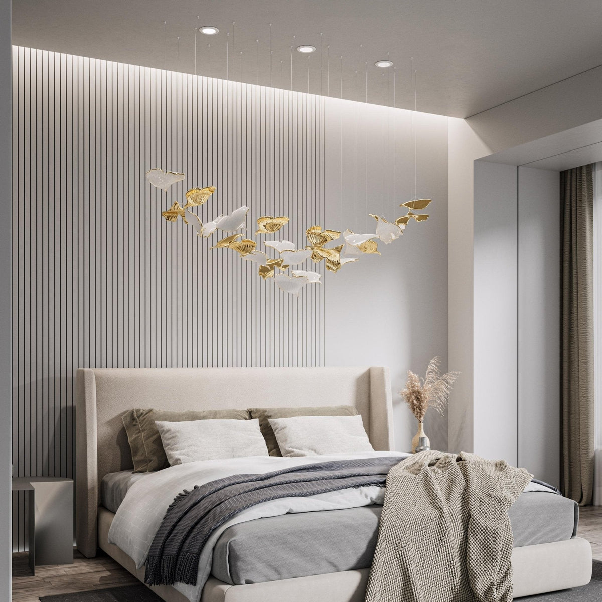 Ucareth pendellampe med bladdesign