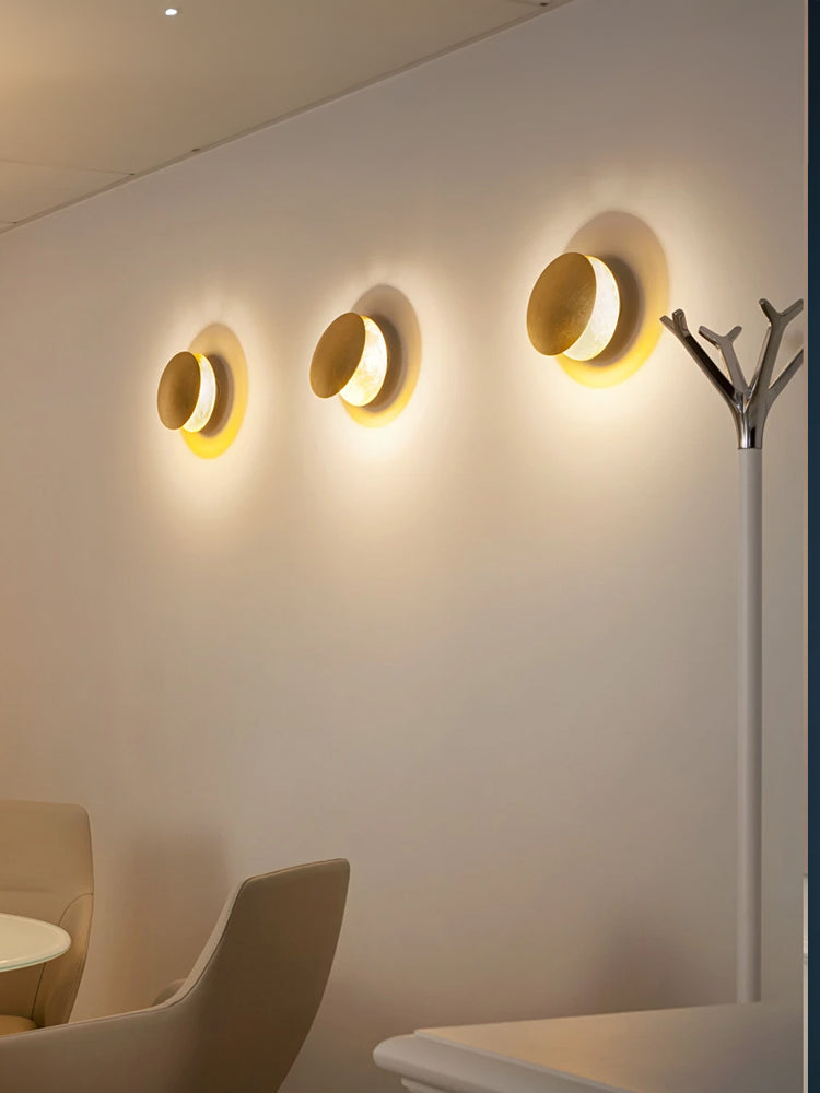 Candeeiro de parede artístico moderno e minimalista Fioris