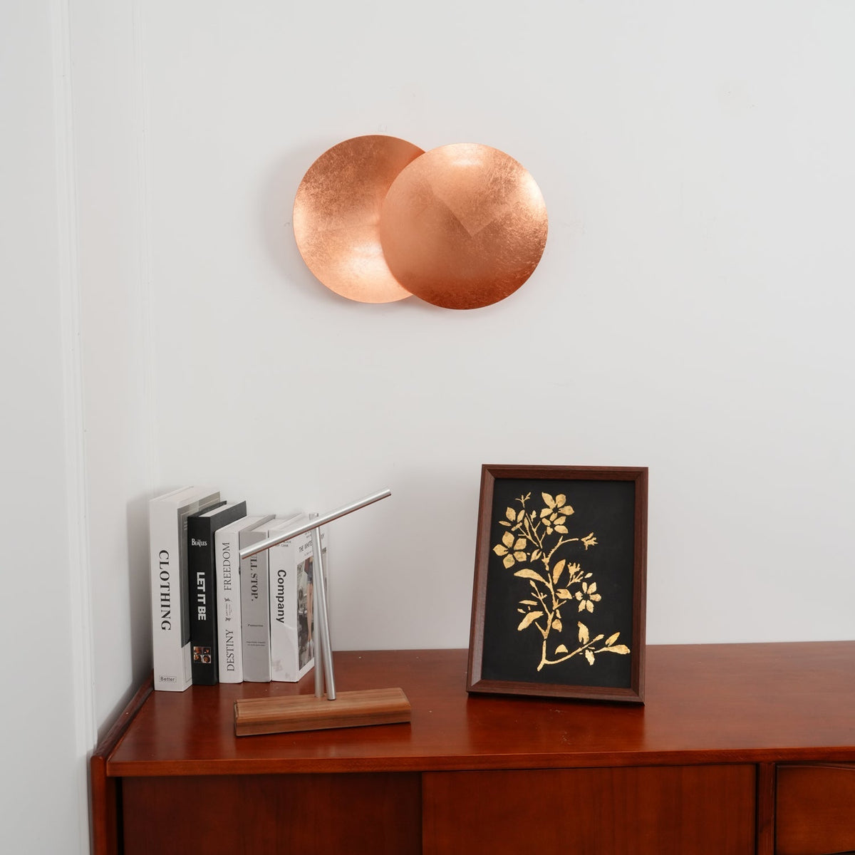 Candeeiro de parede artístico moderno e minimalista Fioris