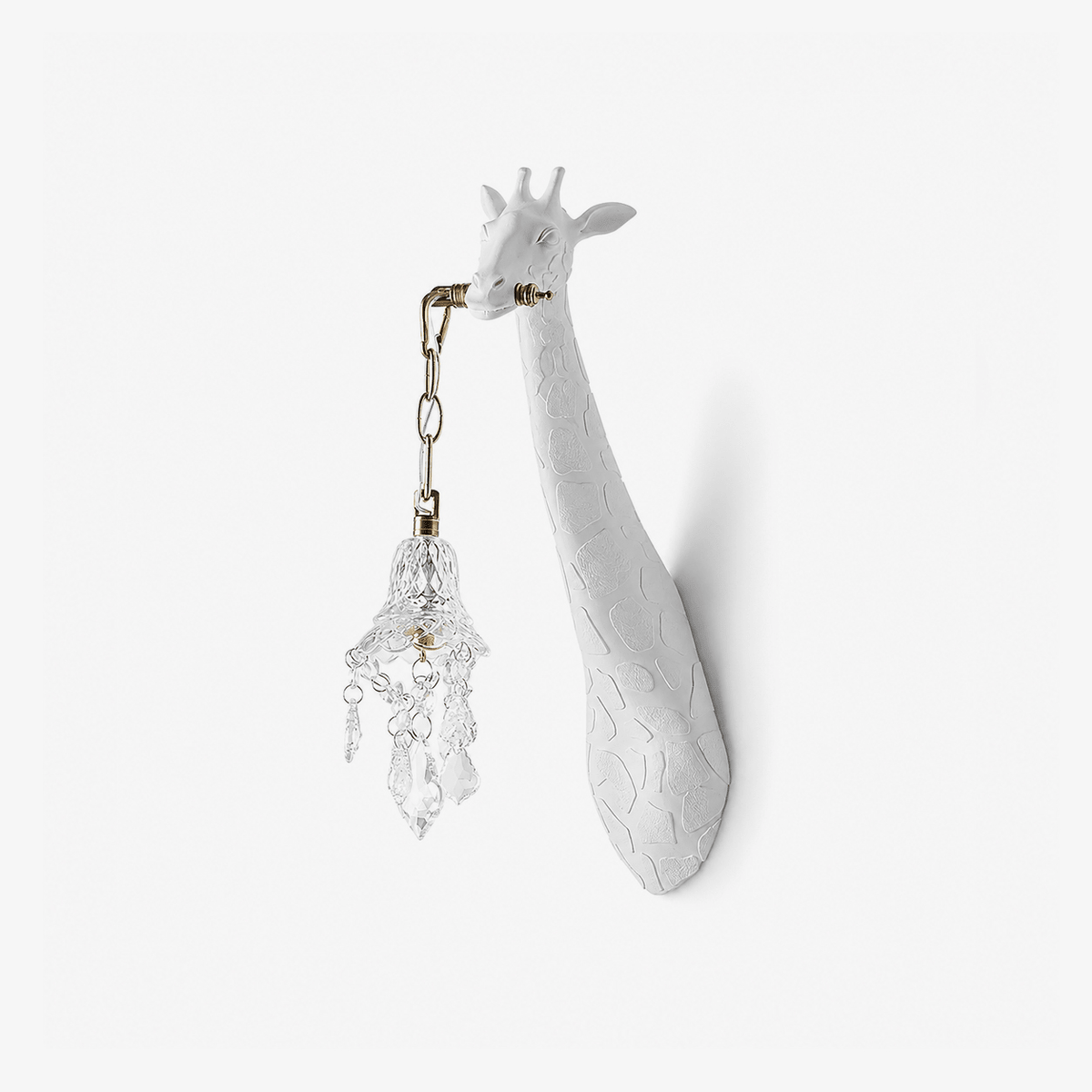 Giselle giraffkristallvägglampa