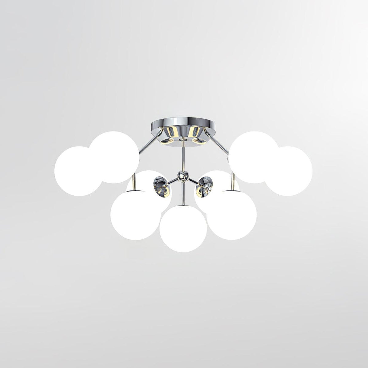 Candeeiro de teto Veloel de luxo em vidro
