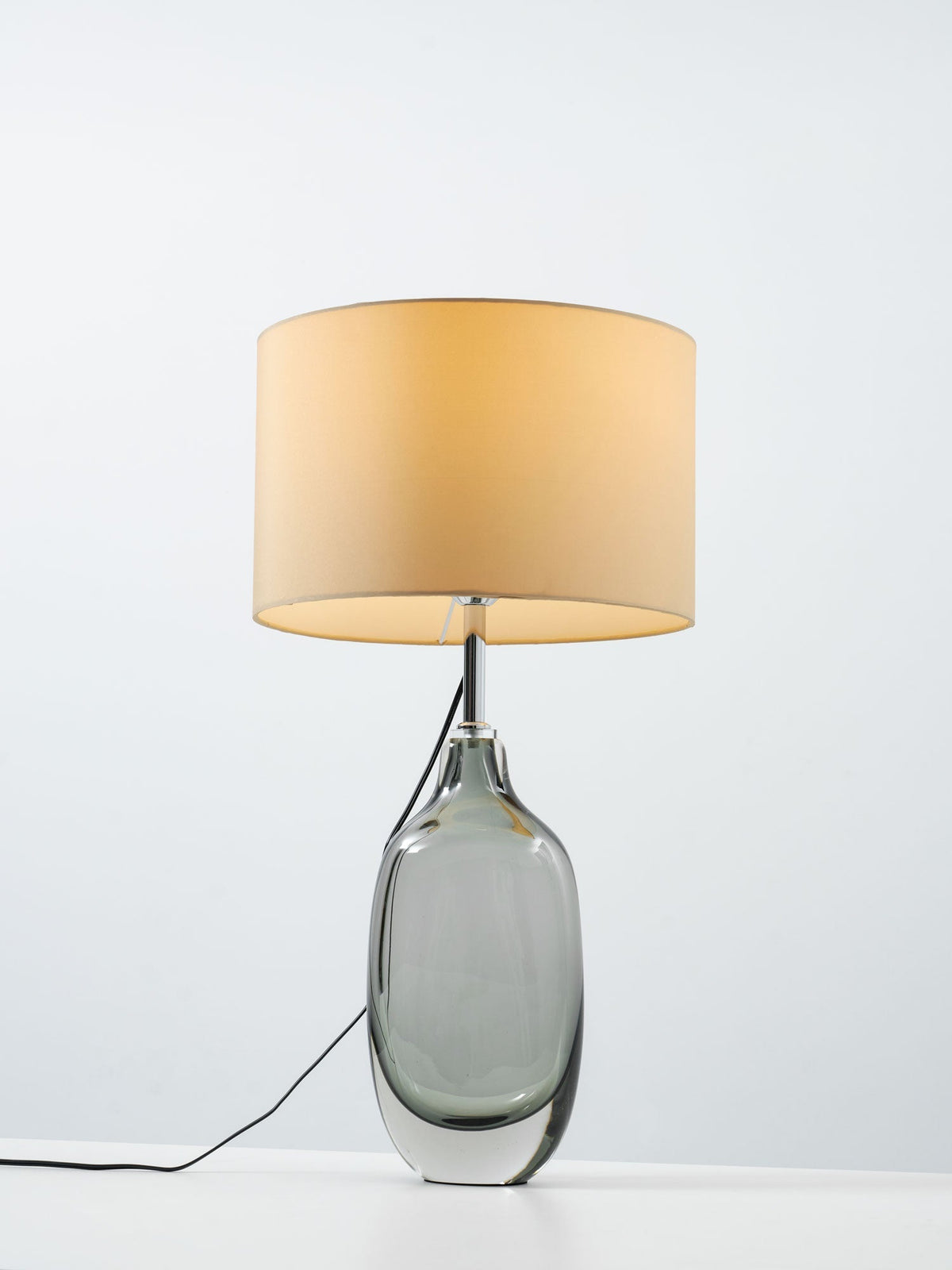 Candeeiro de mesa Someray em cristal vidrado