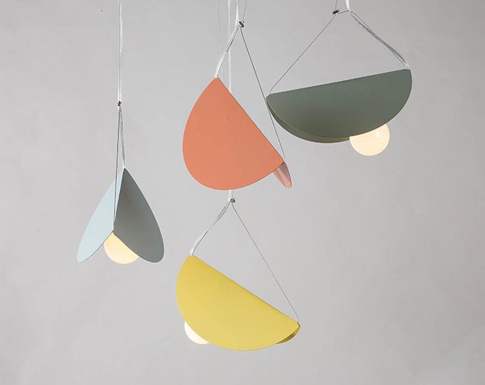 Candeeiro suspenso artístico premium Glider Halten