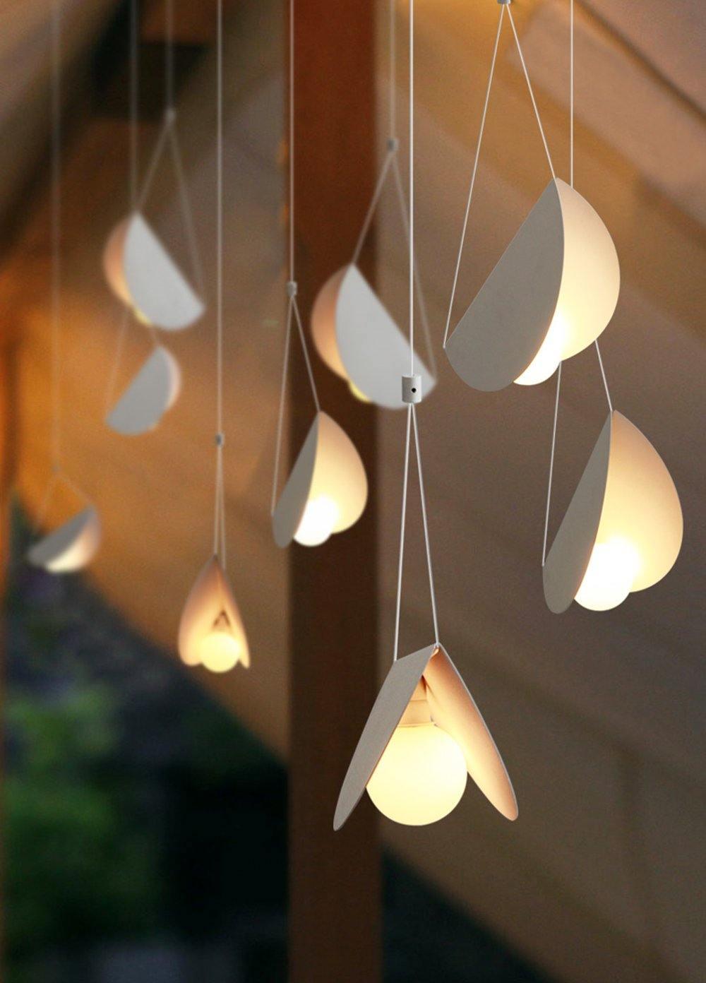 Candeeiro suspenso artístico premium Glider Halten