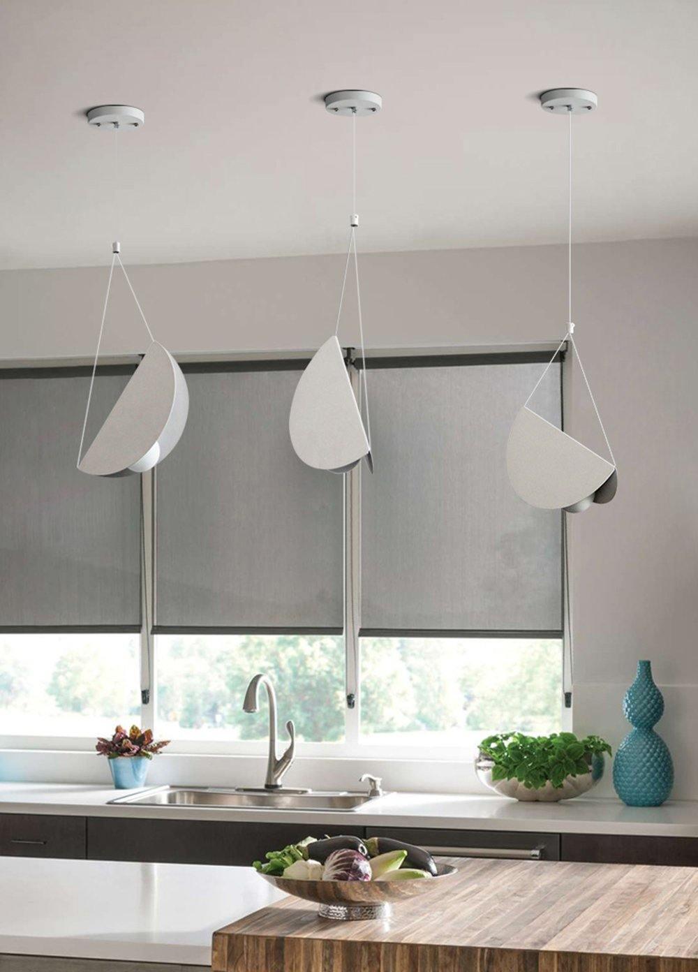 Candeeiro suspenso artístico premium Glider Halten