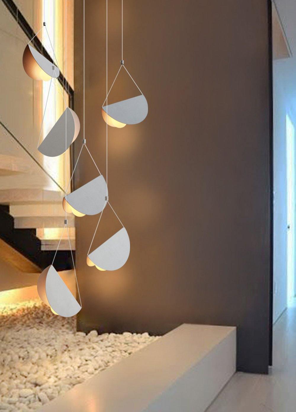 Candeeiro suspenso artístico premium Glider Halten