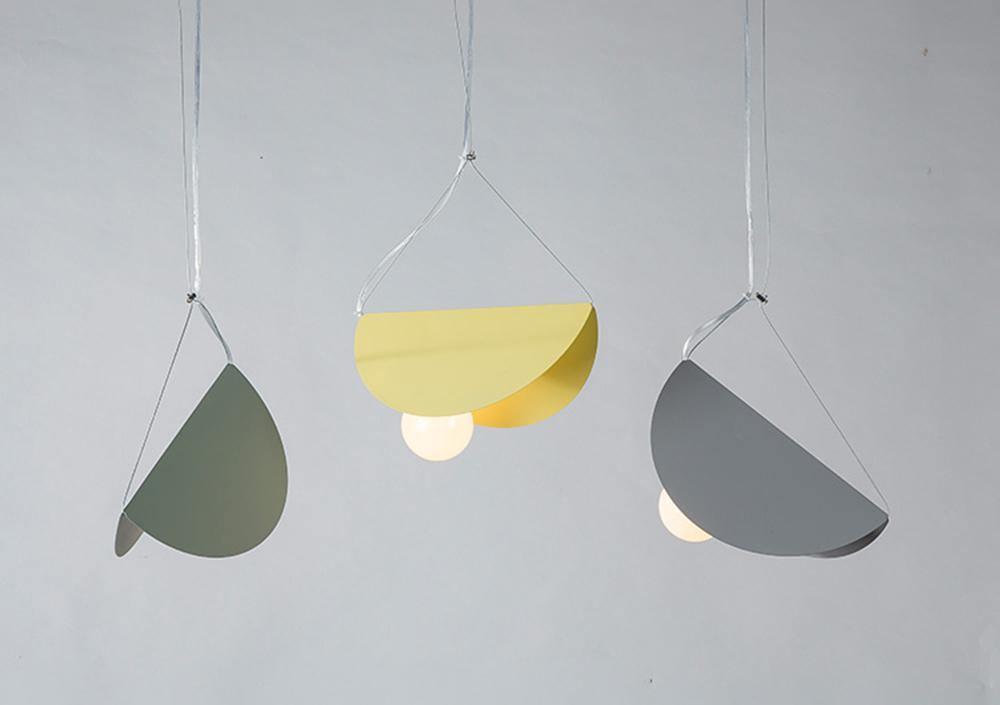 Candeeiro suspenso artístico premium Glider Halten