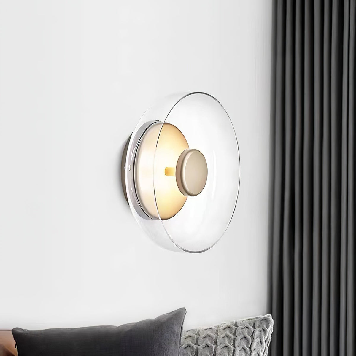 Lomino úrvals norrænn listrænn vegglampi úr gleri