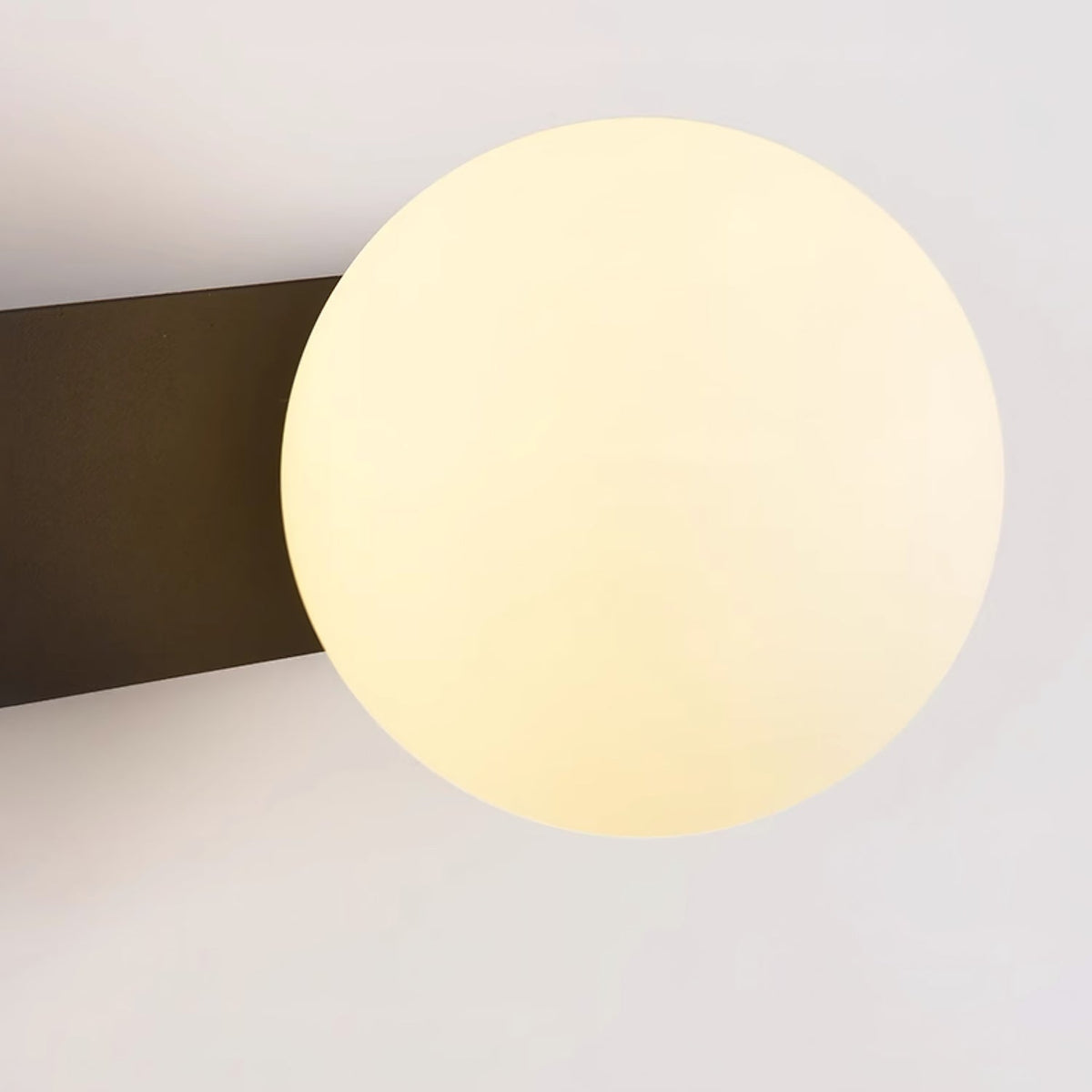 Candeeiro de parede moderno minimalista fino em vidro Thalior