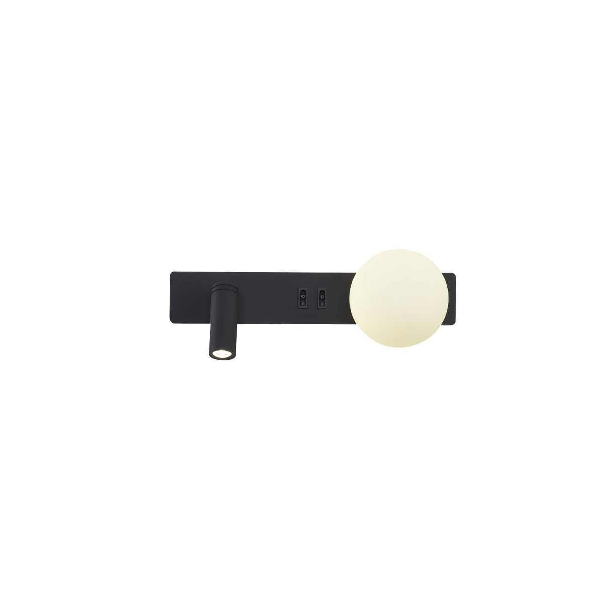 Candeeiro de parede moderno minimalista fino em vidro Thalior