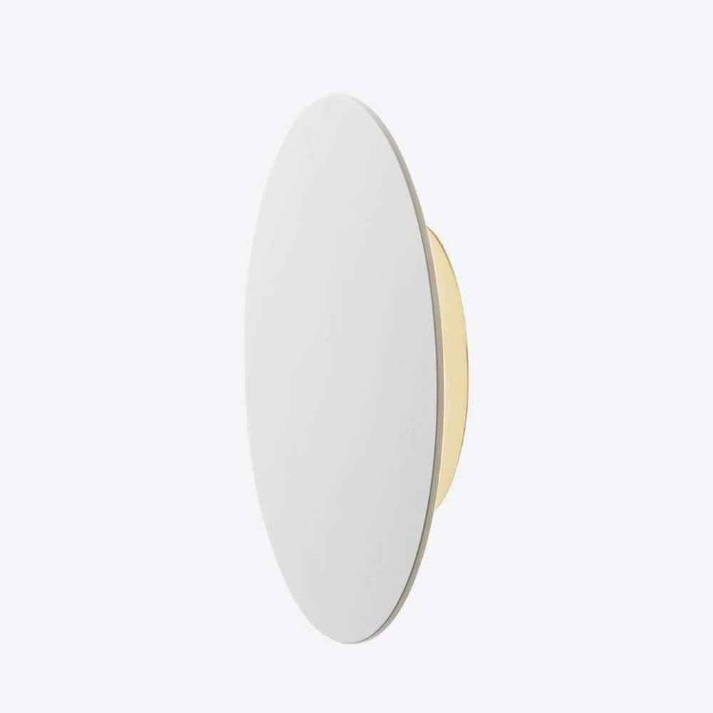 Phelan minimalistisk væglampe i messing