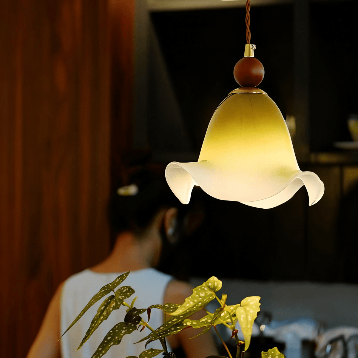 Candeeiro suspenso Velira Bloomfall